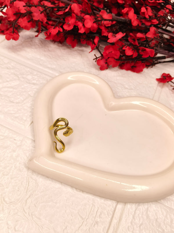 Snake Elegance Anti-Tarnish Ring