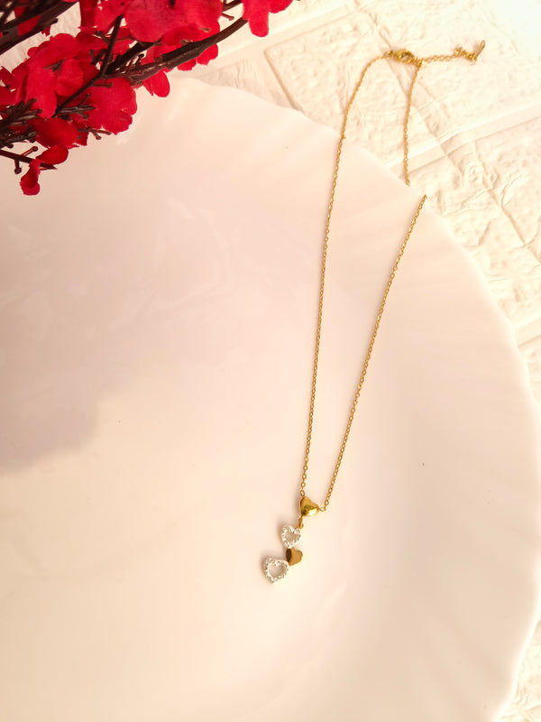 Forever Hearts Pendant Chain