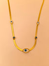 Golden Evil Eye Protection Chain