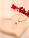Meadow Pearl Enamel Pendant Chain
