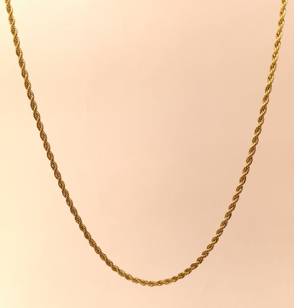 Classic Rope Gold Chain