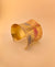 Elegant Curve Wrap Gold Hand Cuff