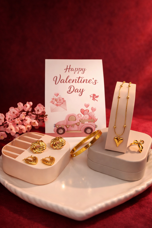 Valentines Gift Combo 3 for Her - Set of 5 Products