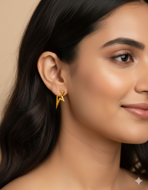Star Spark Hoops