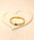 Emerald Clover Kada Bracelet
