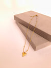 Heart Drop Pendant Chain