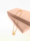 White Enamel Butterfly Chain