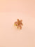 Blossom Petal Enamel Adjustable Ring