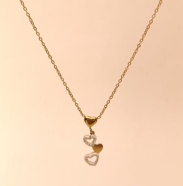 Forever Hearts Pendant Chain