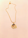 Cute Elephant Pendant Chain Necklace