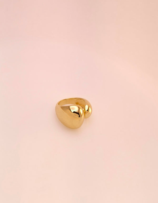 Aurora Twin Pebble Ring